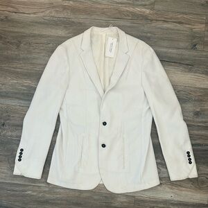 Fabrice Tardieu Nem Blazer in white mens size large